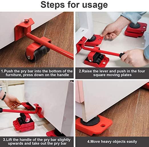 Furniture Lifter/Mover Tool Set