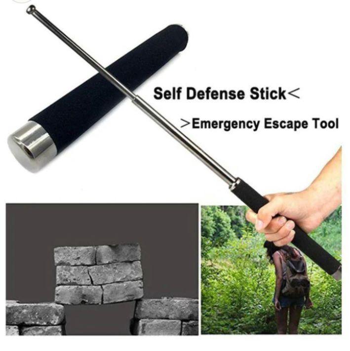 Self Defense Stick or Hand Pointer Extendable Telescopic Retractable Pointer